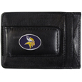 Minnesota Vikings Leather Cash & Cardholder